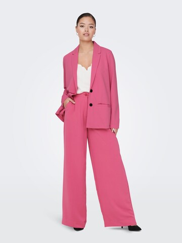 JDY Wide Leg Hose 'Vincent' in Pink