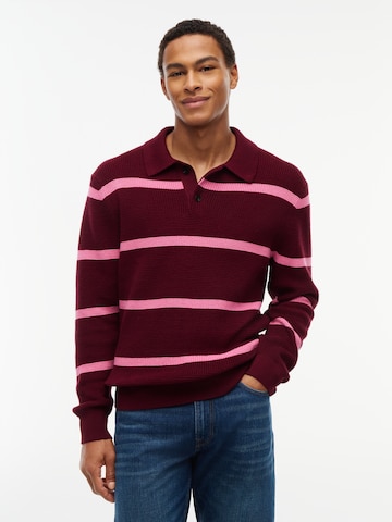 TOMMY HILFIGER Trui in Rood: voorkant