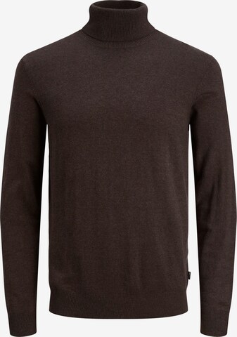 Pull-over 'Emil' JACK & JONES en marron : devant