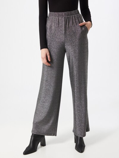 JACQUELINE de YONG Hose 'MAHI' in mischfarben / schwarz / silber, Modelansicht