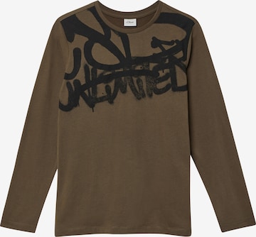 T-Shirt s.Oliver en marron : devant