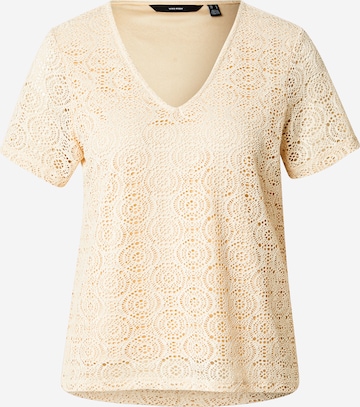 Maglietta 'VMMAYA' di VERO MODA in beige: frontale