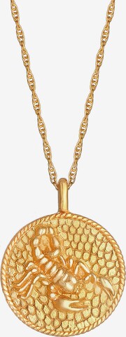 ELLI Halskette Sternzeichen, Sternzeichen - Skorpion in Gold