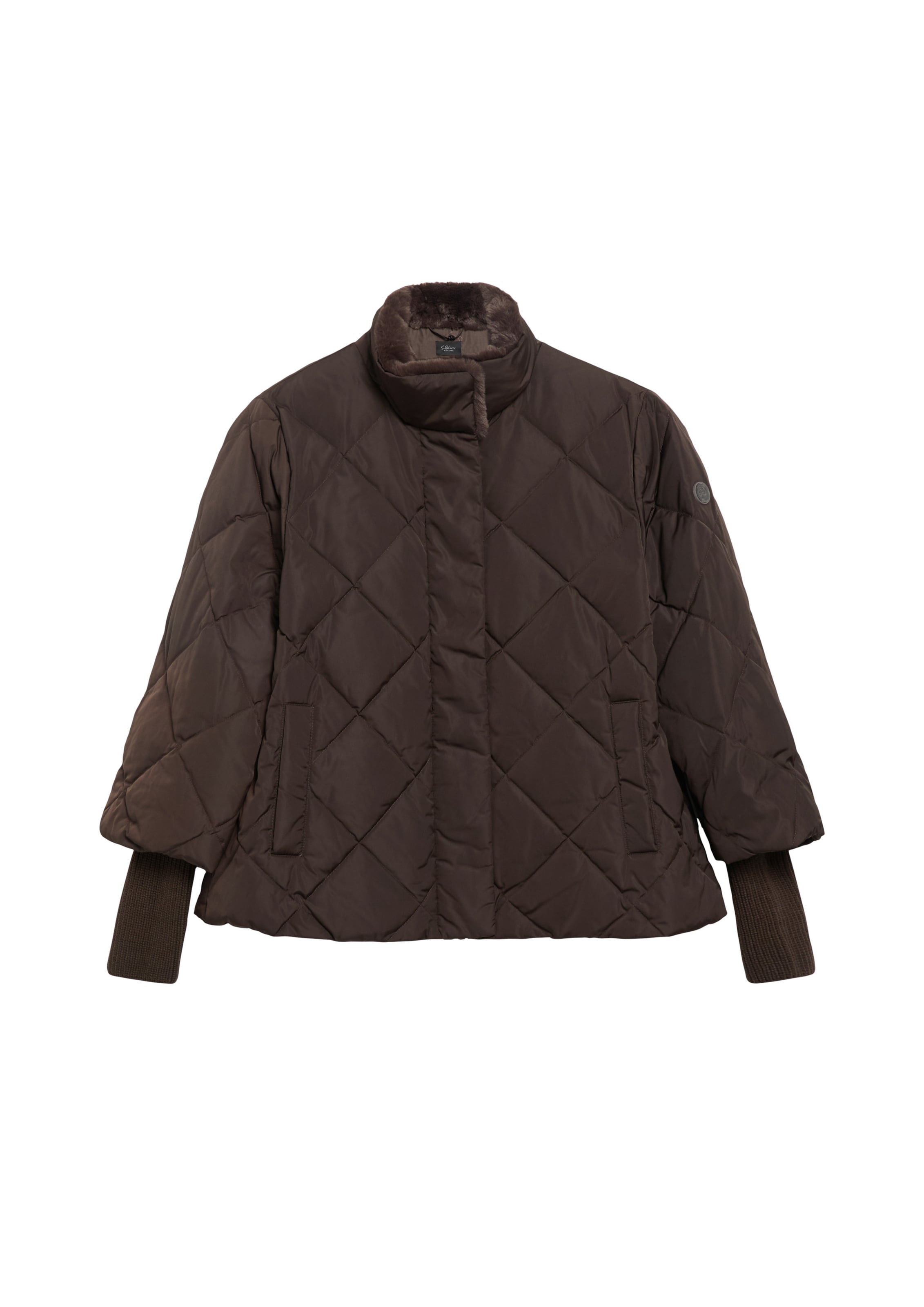 Veste d’hiver s.Oliver en marron : devant