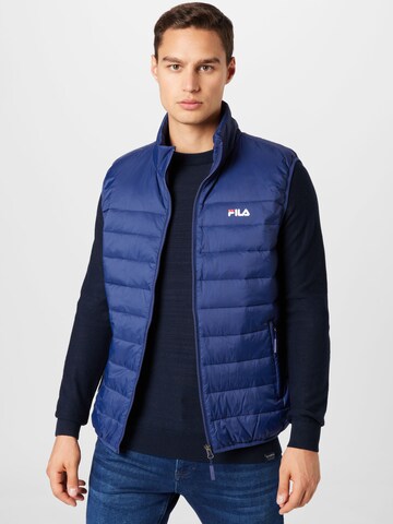 Gilet FILA en bleu : devant