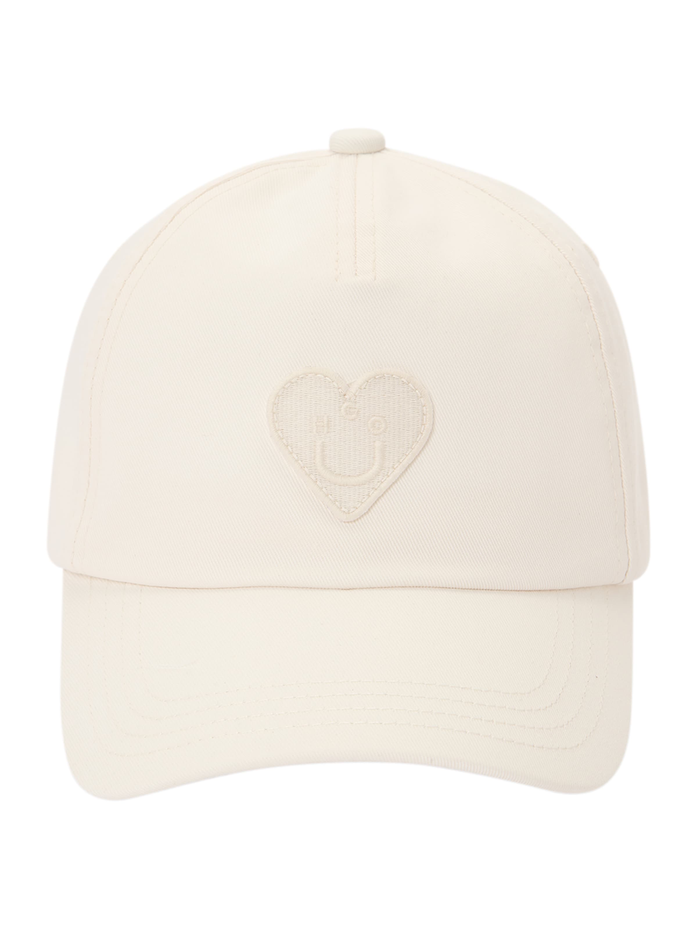 HUGO Keps 'Alyce-Heart' i vit