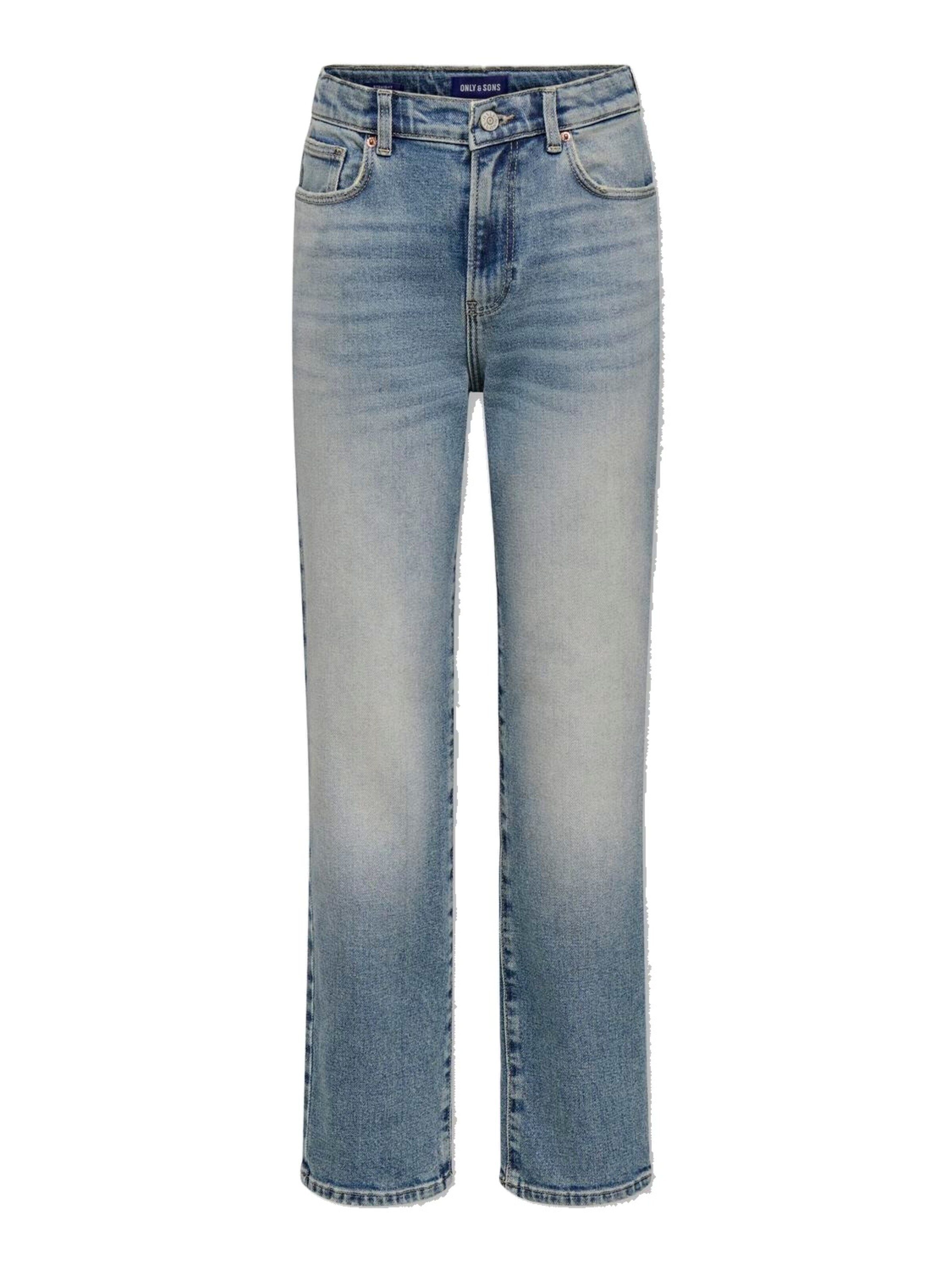 Only & Sons Junior Jeans 'Only & Sons Junior Jungen Straight Fit Jeans Osjedge' in 140 in Light blue, Item view