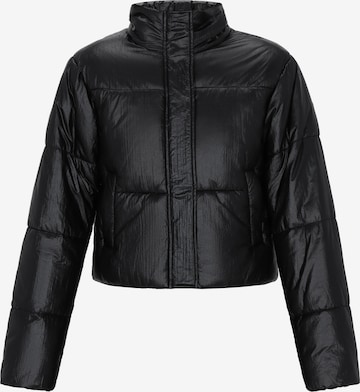 faina Демисезонная куртка в Черный: спереди