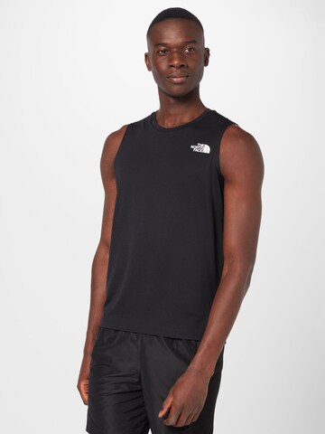 T-Shirt fonctionnel THE NORTH FACE en noir : devant