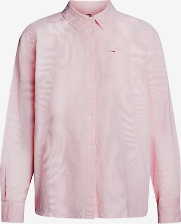 Tommy Jeans Bluse in Pink: predná strana