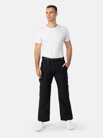PANTONECLO Regular Cargo trousers 'Pantoneclo Cargo Pant' in Black