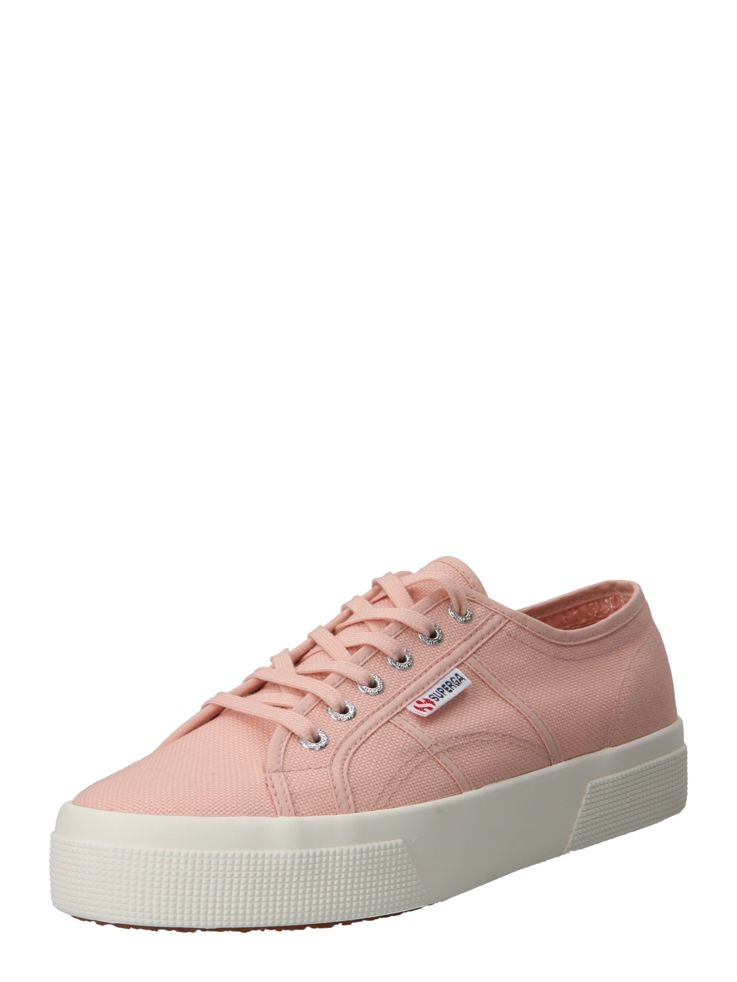 SUPERGA Platform trainers in Pink: front