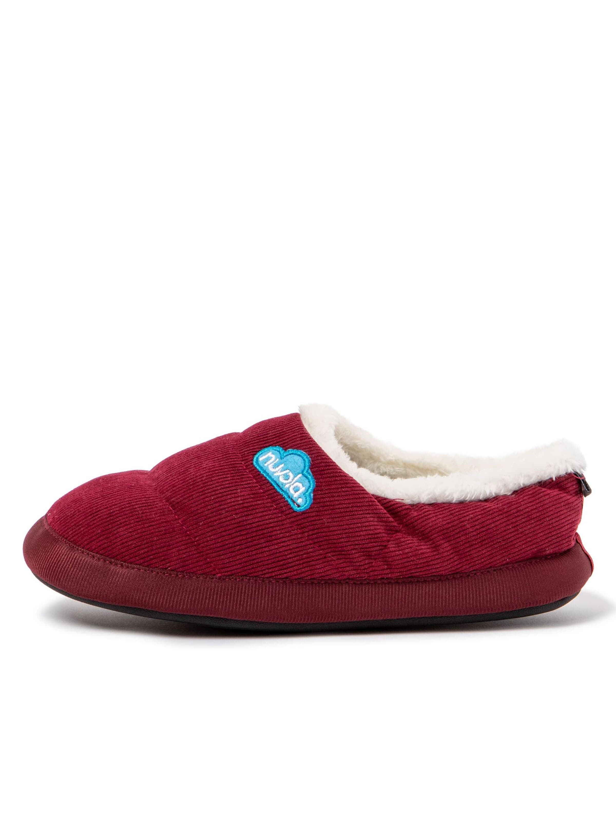 Nuvola. Hausschuh 'Classic Cordy'‌‌‌‌‌ in Rot: Vorderseite