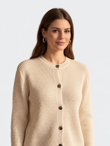 RYVAN Knit cardigan 'Strickjacken' in Beige