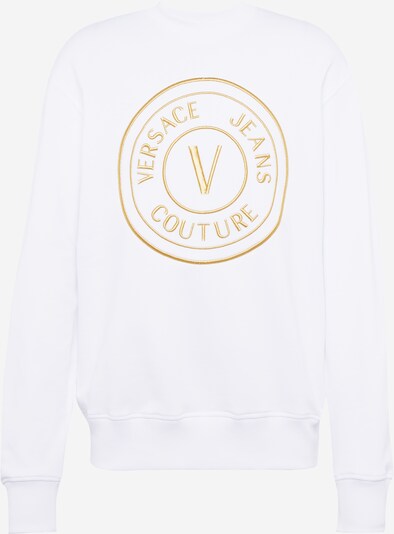 Versace Jeans Couture Μπλούζα φούτερ '76UP306' σε χρυσό / λευκό, Άποψη προϊόντος