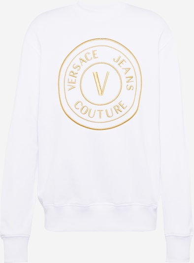 Versace Jeans Couture Sportisks džemperis '76UP306', krāsa - Zelts / balts, Preces skats