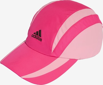 ADIDAS ORIGINALS Cap 'Teamgeist' in Pink: front