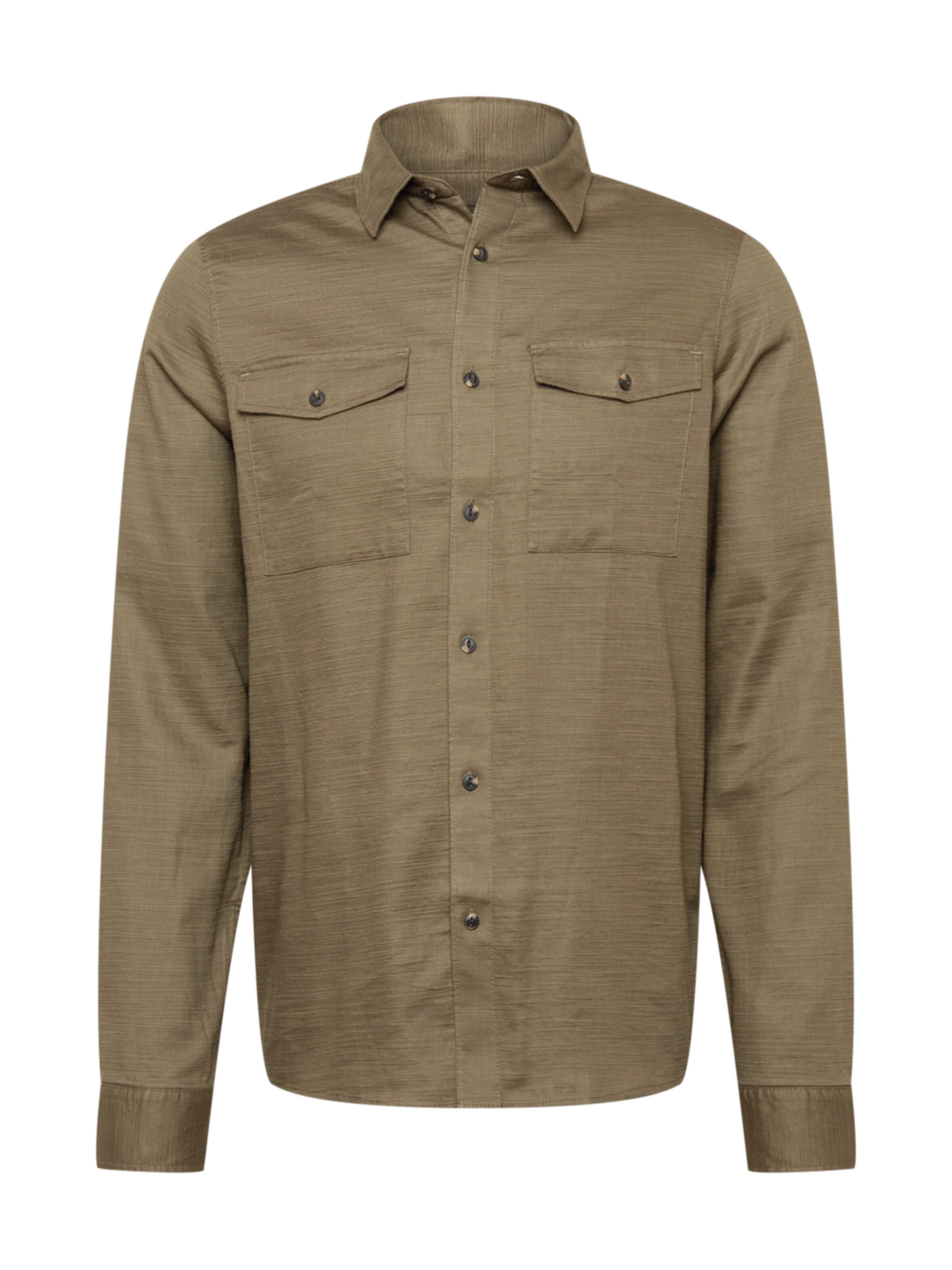 !Solid Regular Fit Hemd 'Tim' in Grün: Vorderseite