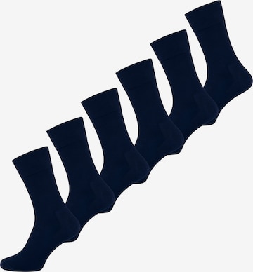 Nur Die Sokken in Blauw: voorkant