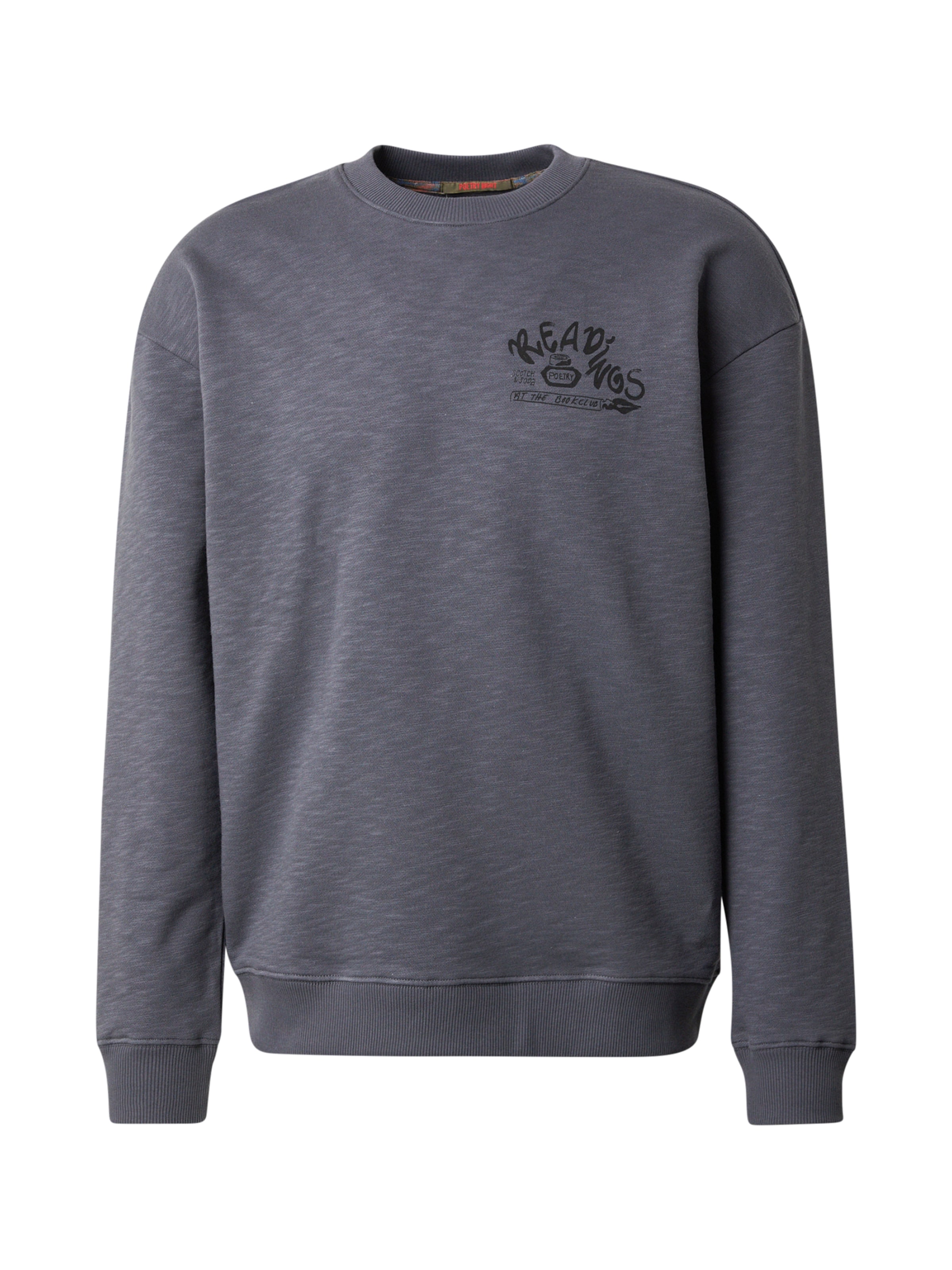 SCOTCH & SODA Свитшот в Серый: спереди