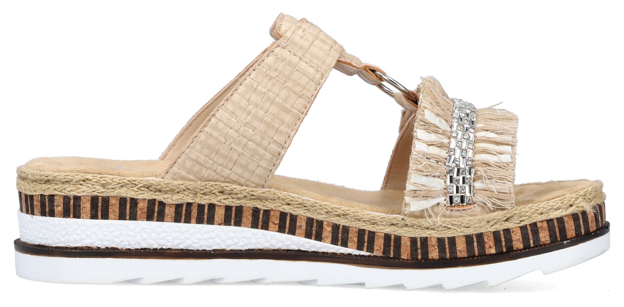 Mule Rieker en beige