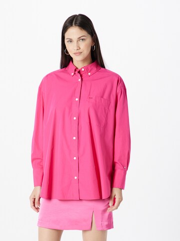 TOMMY HILFIGER Bluse in Pink: predná strana