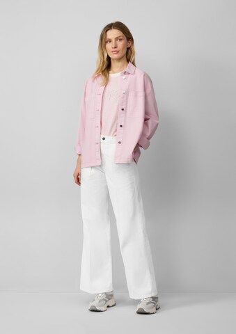 s.Oliver Wide leg Jeans 'Suri' in Wit