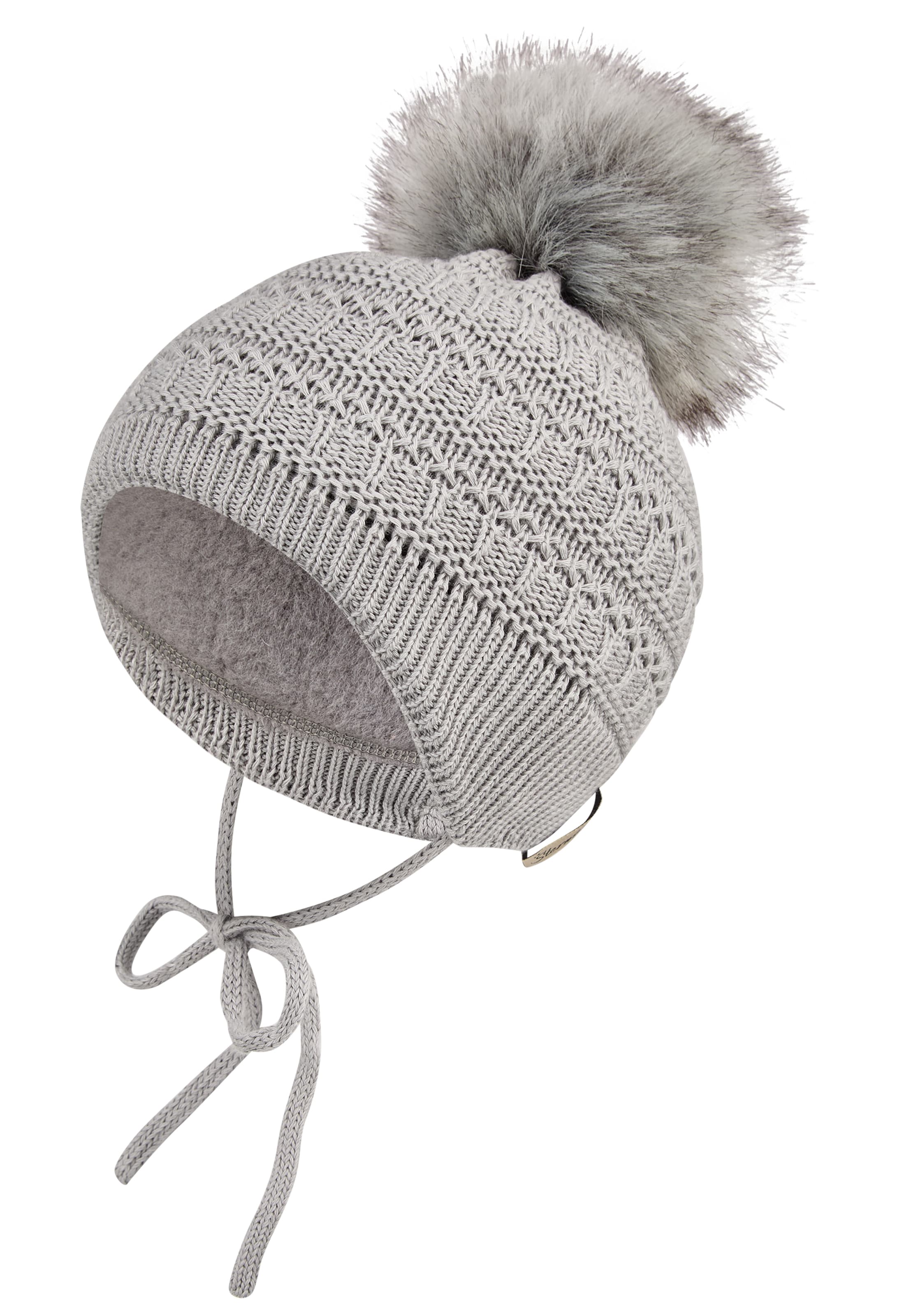 STERNTALER Mütze in Grau: Vorderseite