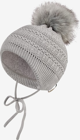STERNTALER Mütze in Grau: Vorderseite