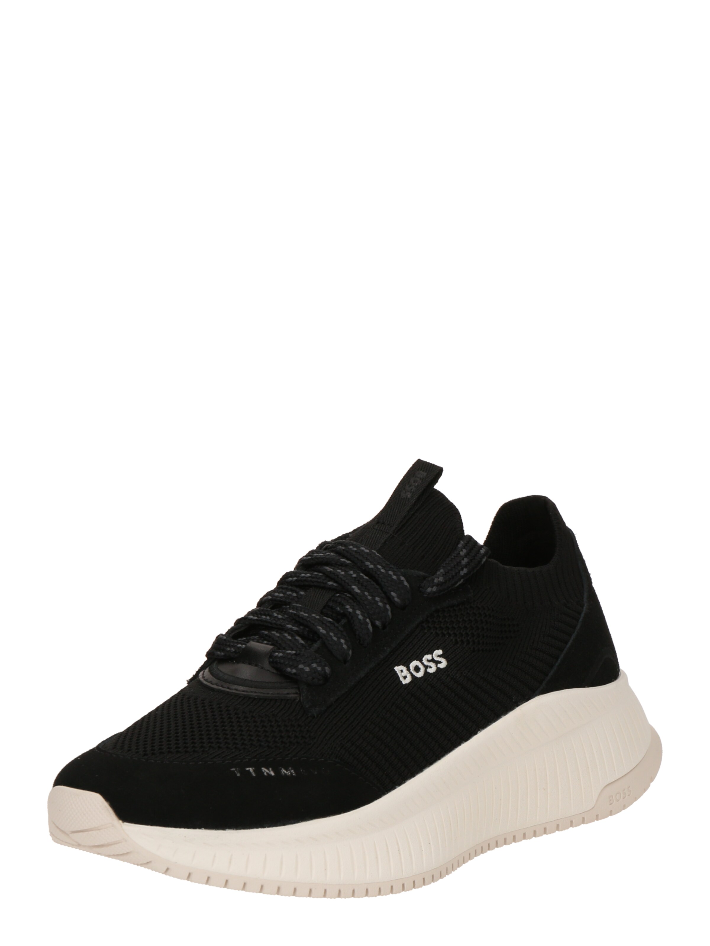 BOSS Trampki niskie 'Slon' w kolorze czarny: przód