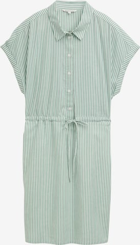 Robe-chemise TOM TAILOR DENIM en vert : devant
