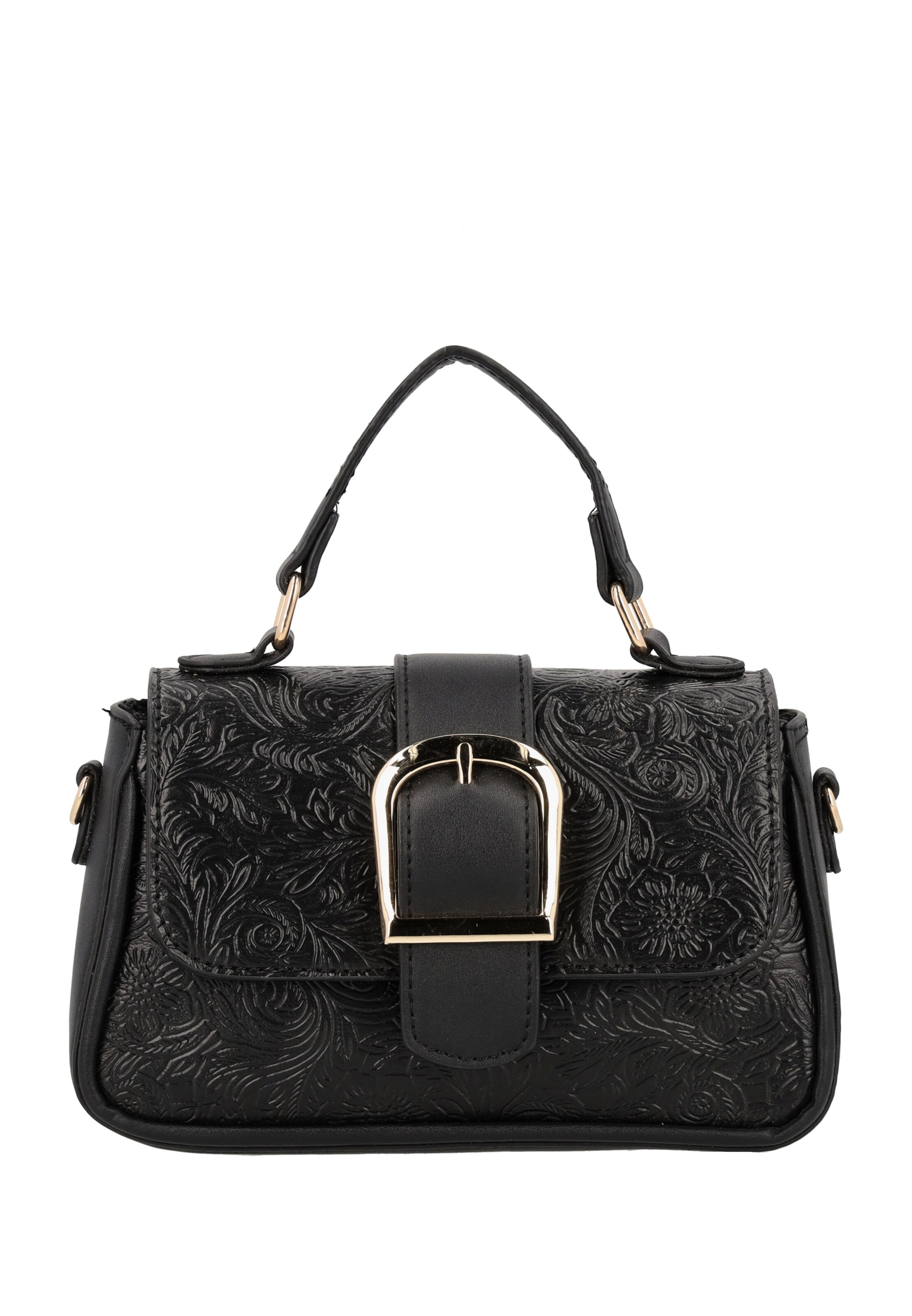 IZIA Дамска чанта в черно: отпред