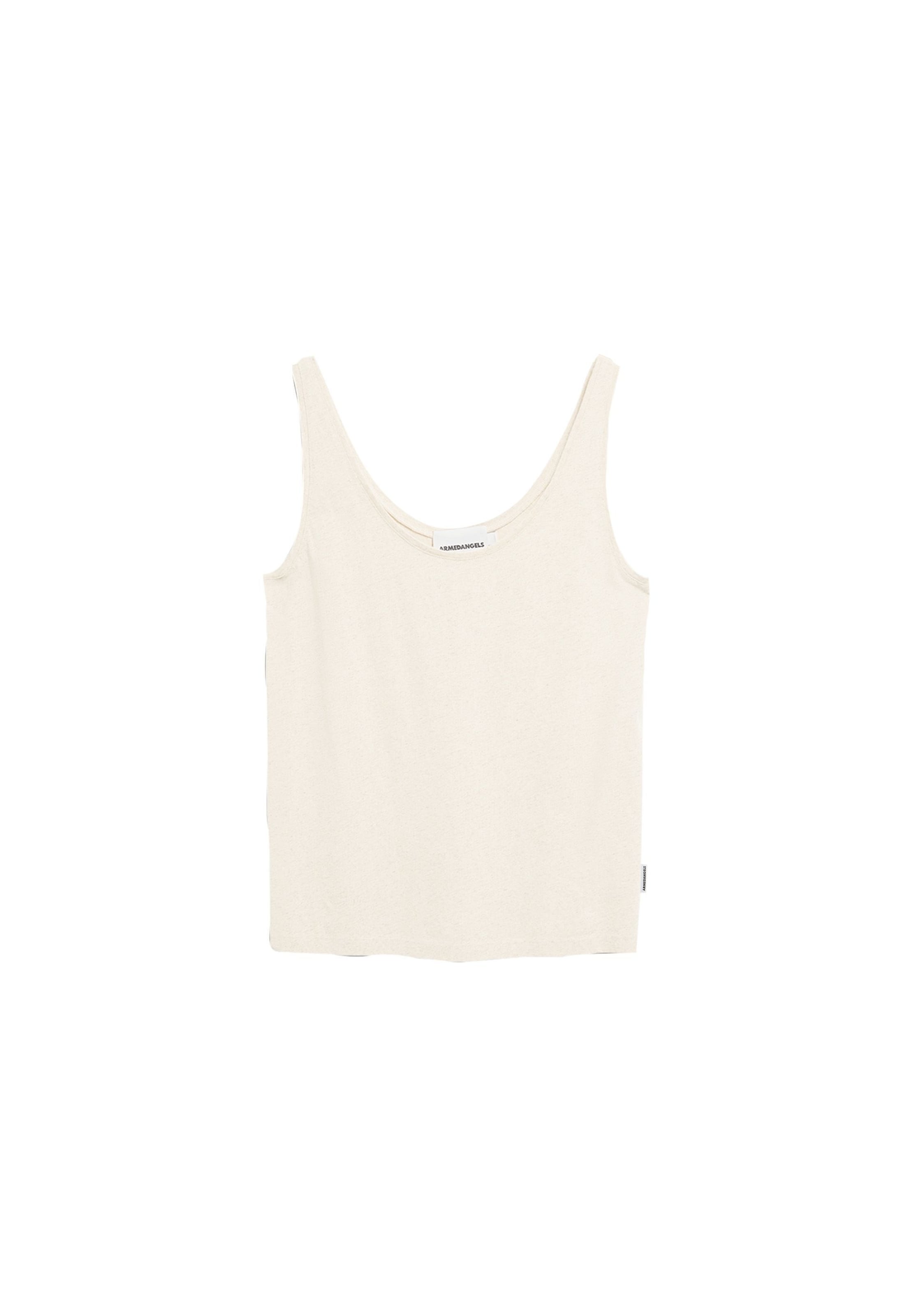 ARMEDANGELS Top LINO BLEND in Beige: Vorderseite