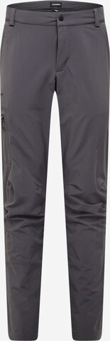 Schöffel Regular Outdoor Pants 'Folkstone' in Grey: front