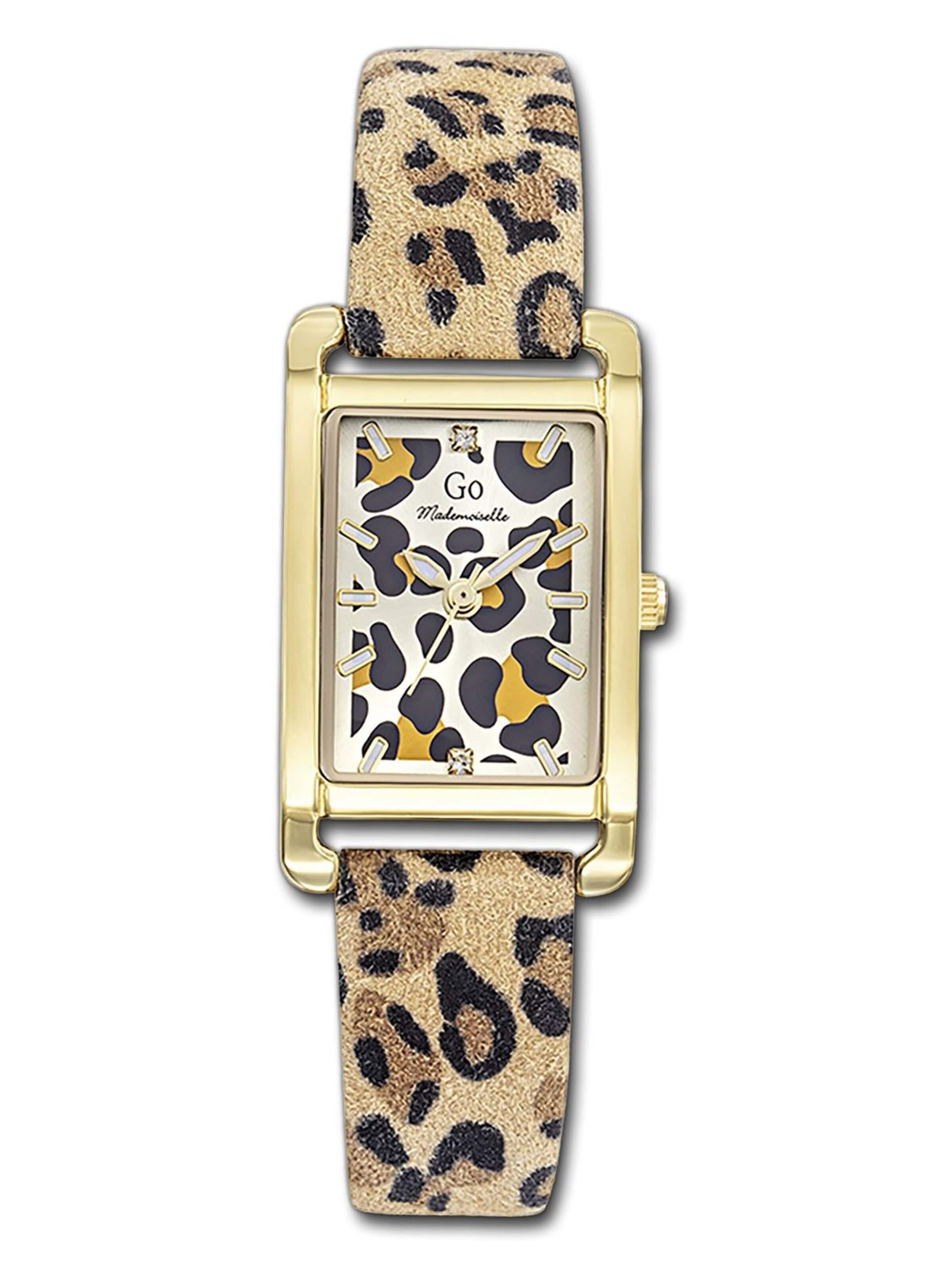 GO GirlOnly - Reloj analógico en marrón: frente