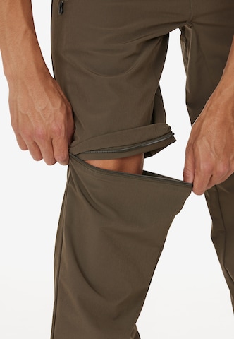 Whistler Regular Outdoor Pants 'Gerdi' in Brown
