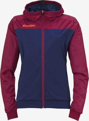 KEMPA Athletic Jacket in Blue: front