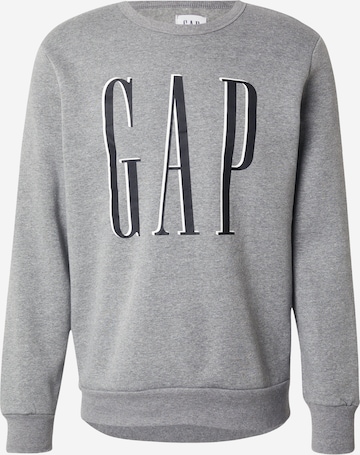 GAPSweater majica - siva boja: prednji dio