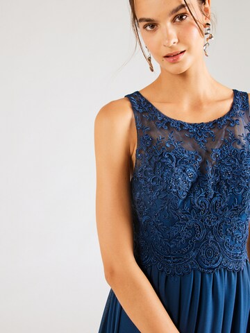Laona Avondjurk in Blauw