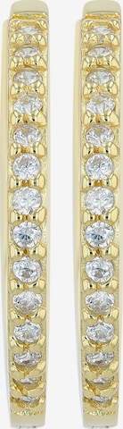 Akzent Earrings '"Preti" aus 925 Sterlingsilber, rhodiniert, langlebig' in Gold: front