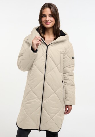 Frieda & Freddies NY Between-Seasons Coat in Brown: front