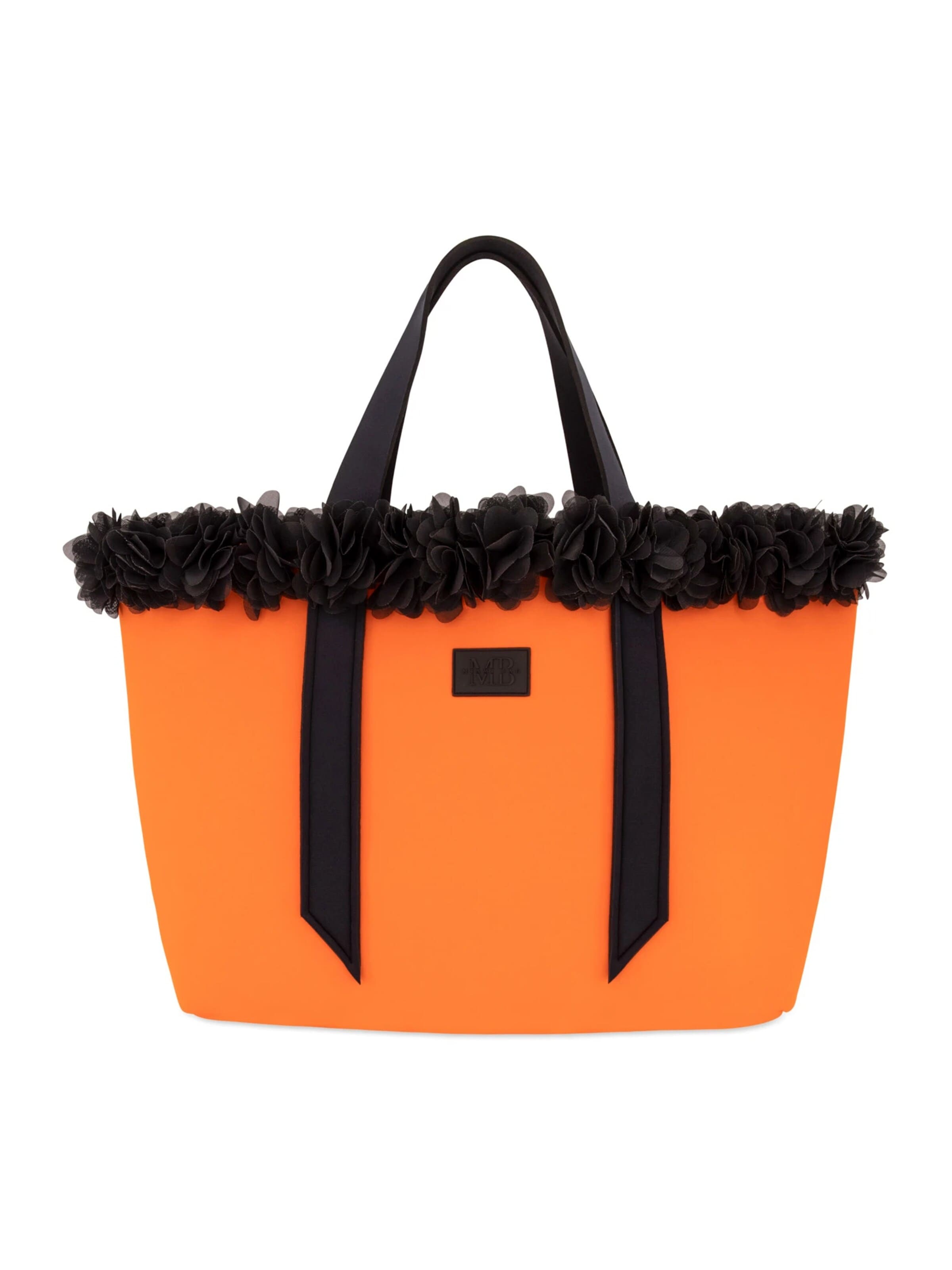 Miami Bag - Bolsa de playa en naranja: frente