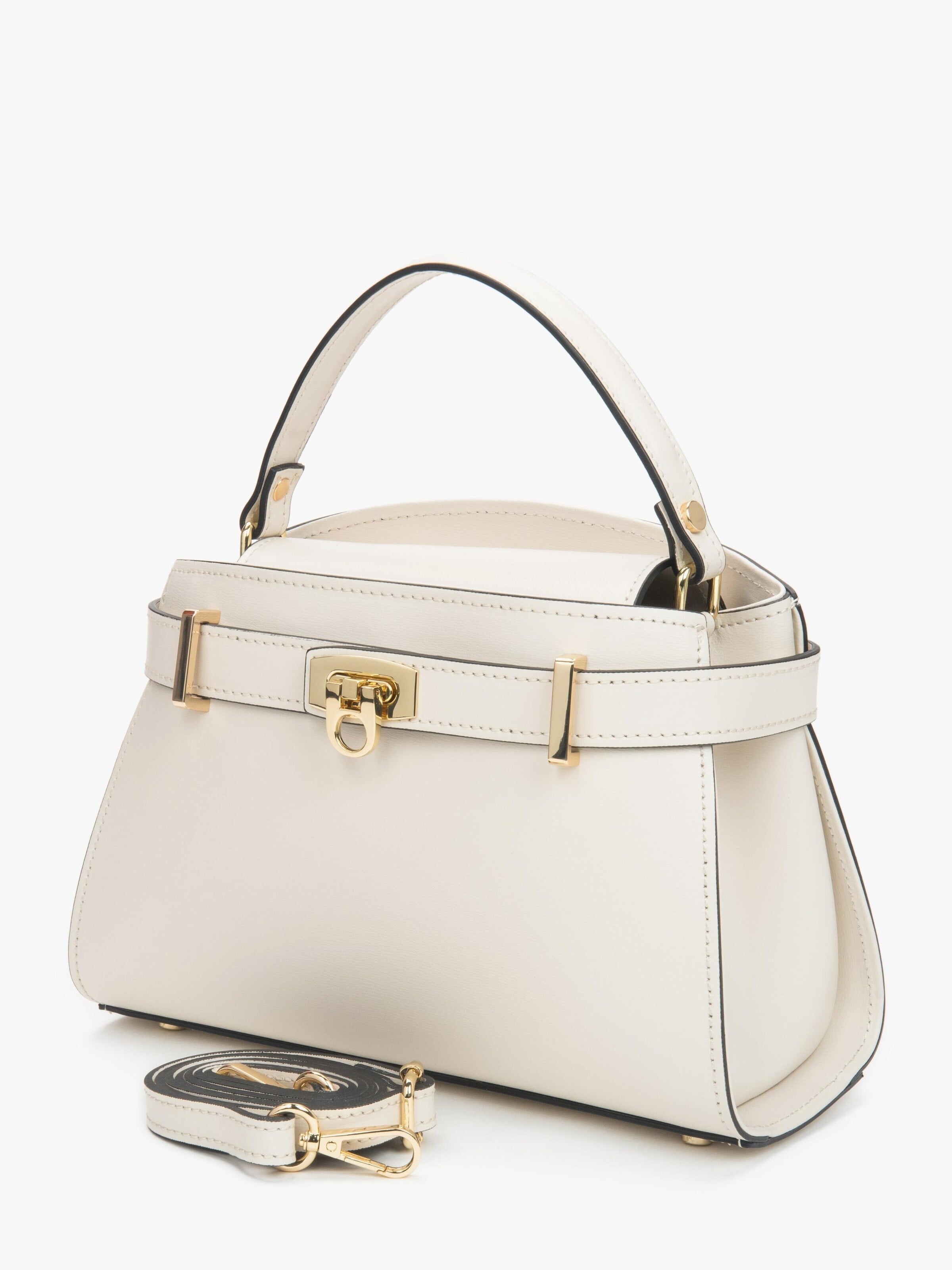 Estro Handbag '1319' in Beige