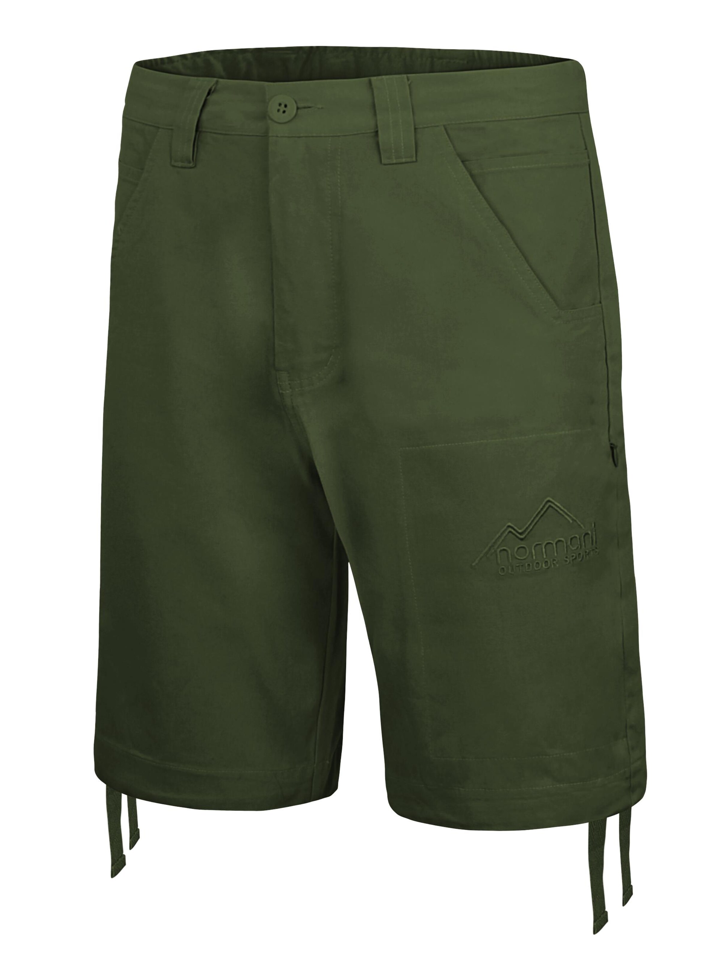 normani Regular Shorts 'Gobi' in Grün