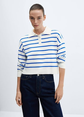 Pull-over 'Explora' MANGO en bleu : devant