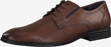 s.Oliver Lace-up shoe in Brown: front