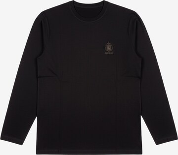 Aeronautica Militare Trikot 'Long' in Schwarz: Vorderseite