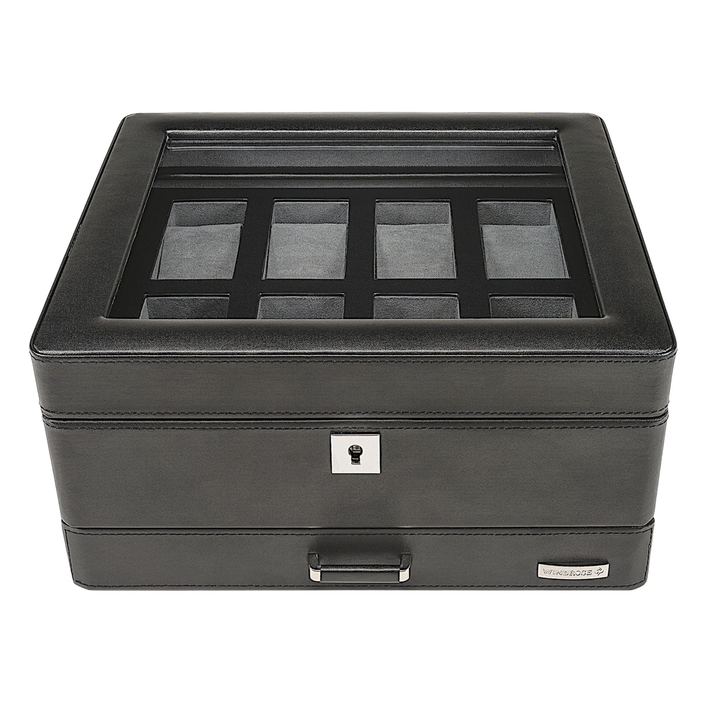 WINDROSE Jewelry Storage in Black: front