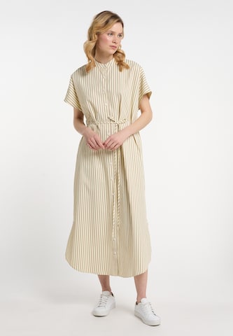 DreiMaster Maritim Shirt Dress in Yellow