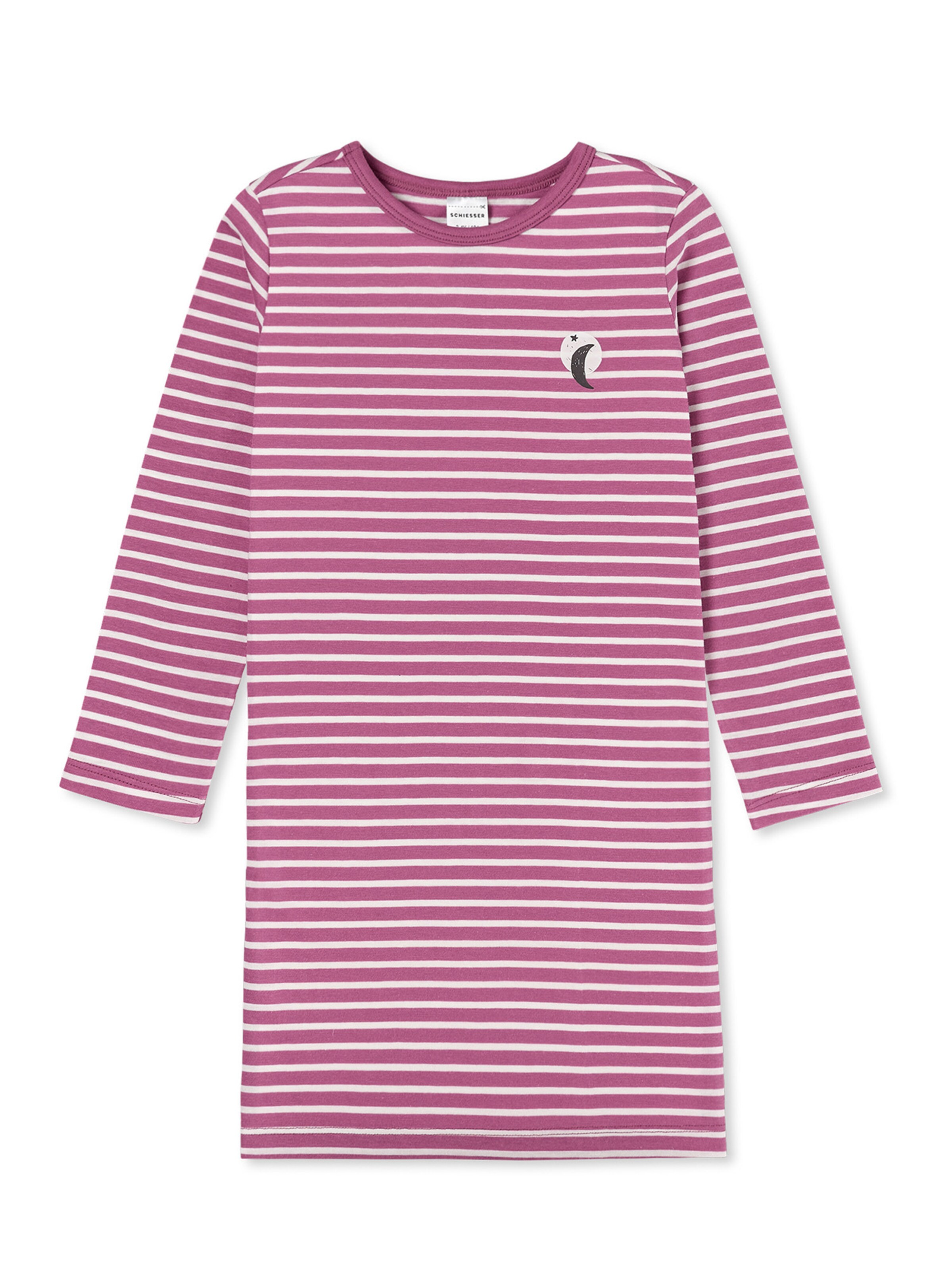 SCHIESSER Nachthemd 'Natural Love' in Roze: voorkant